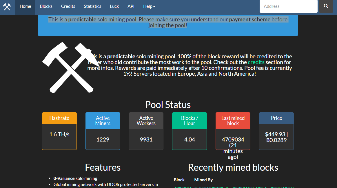 pool software ethereum